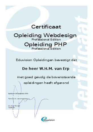 Colani design certificaat web design waarborg